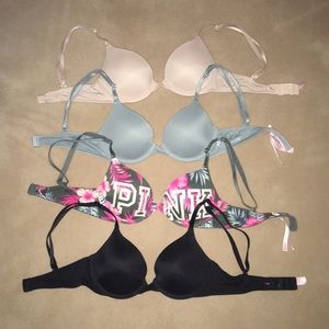 32 A PINK bras